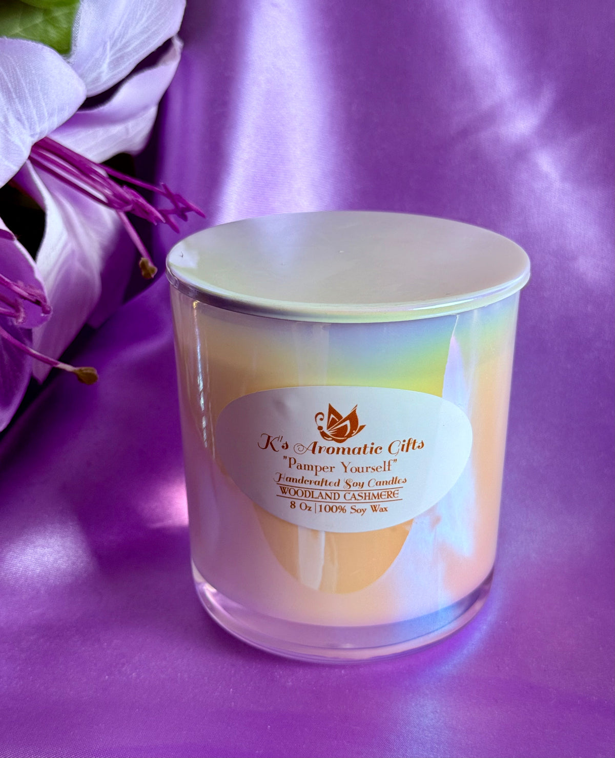 Woodland Cashmere Handcrafted Soy Candle