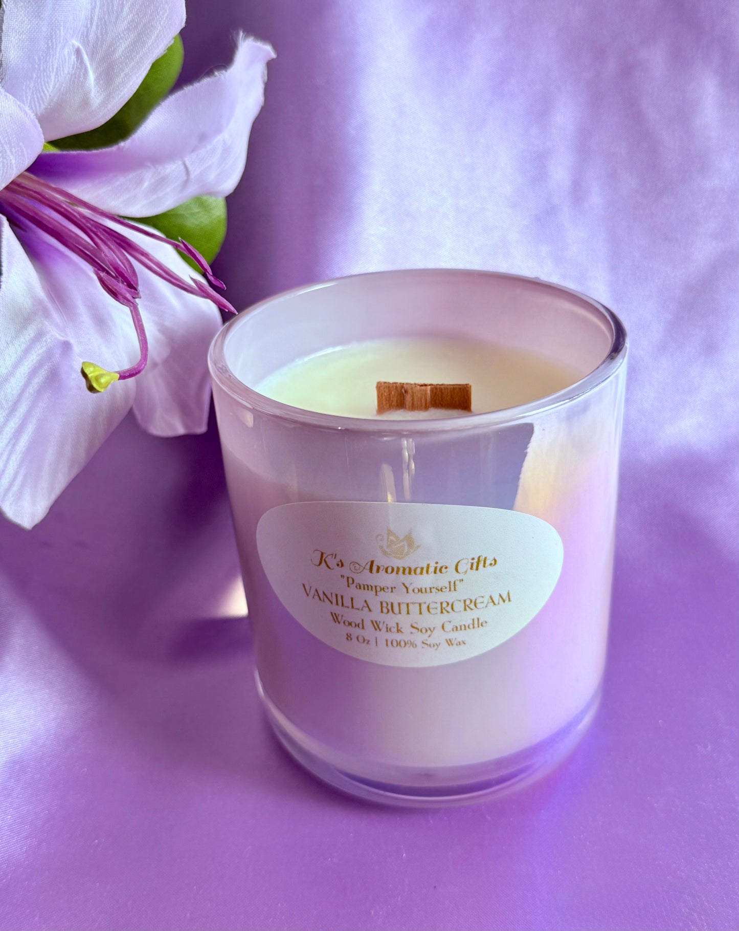 Vanilla Buttercream Handcrafted Soy Candle