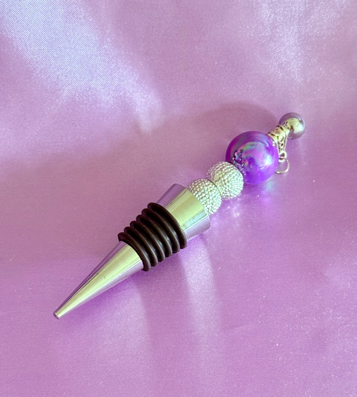 Beaded Wine Stopper
