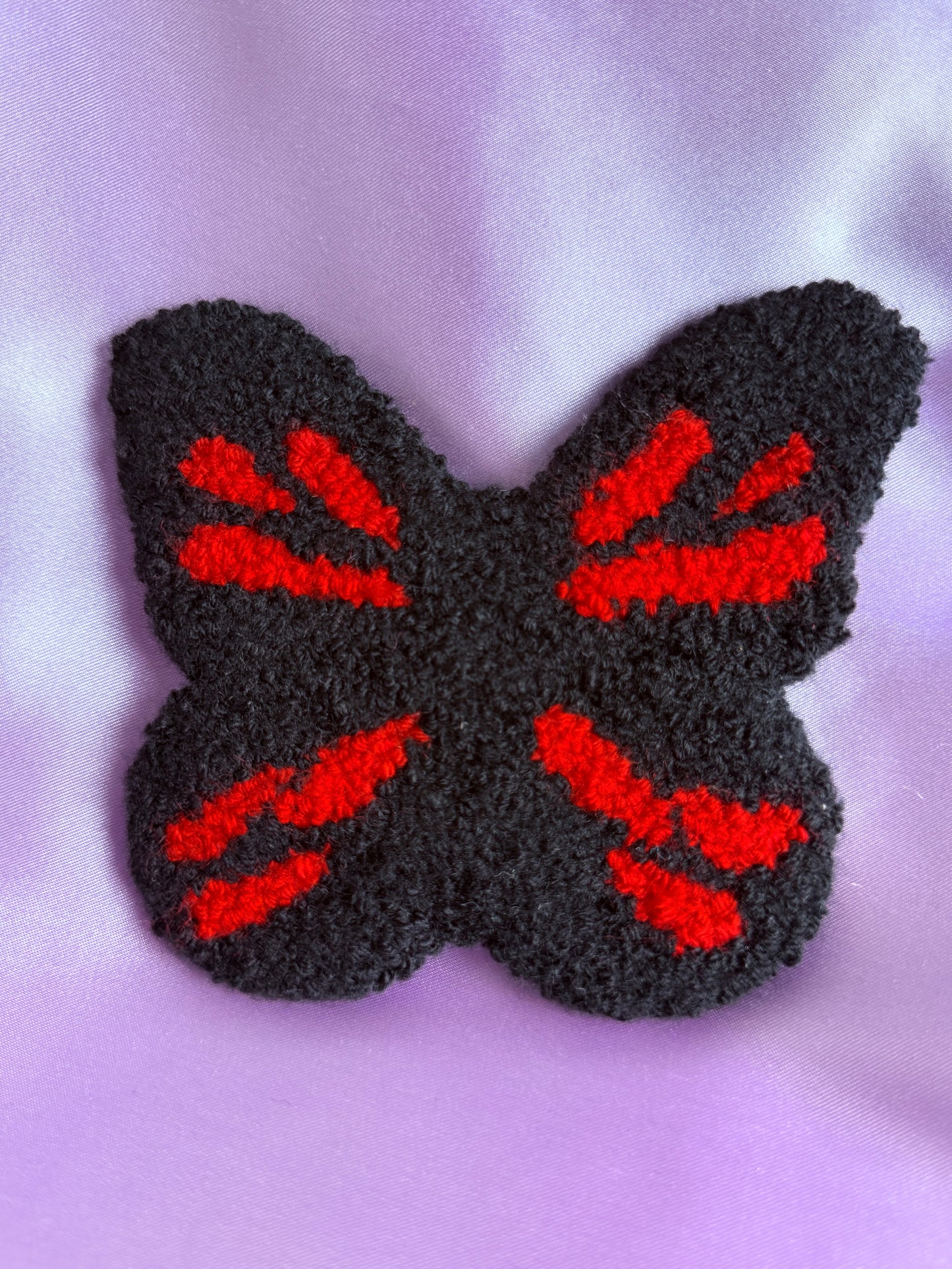 Butterfly Punch Needle Mug Coasters