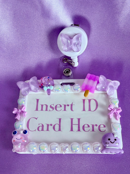 Beaded Badge Holder