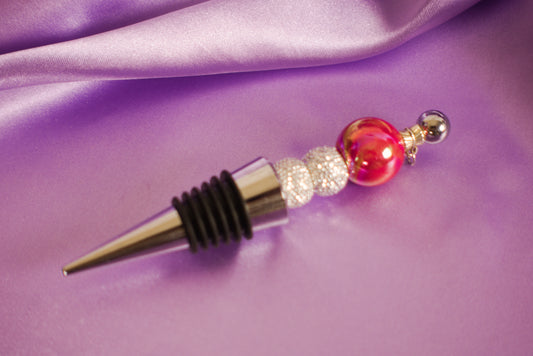 Beaded Wine Stopper