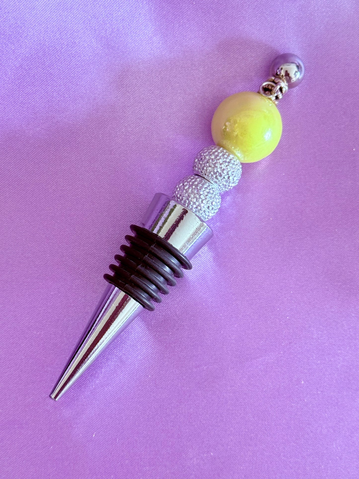 Beaded Wine Stopper