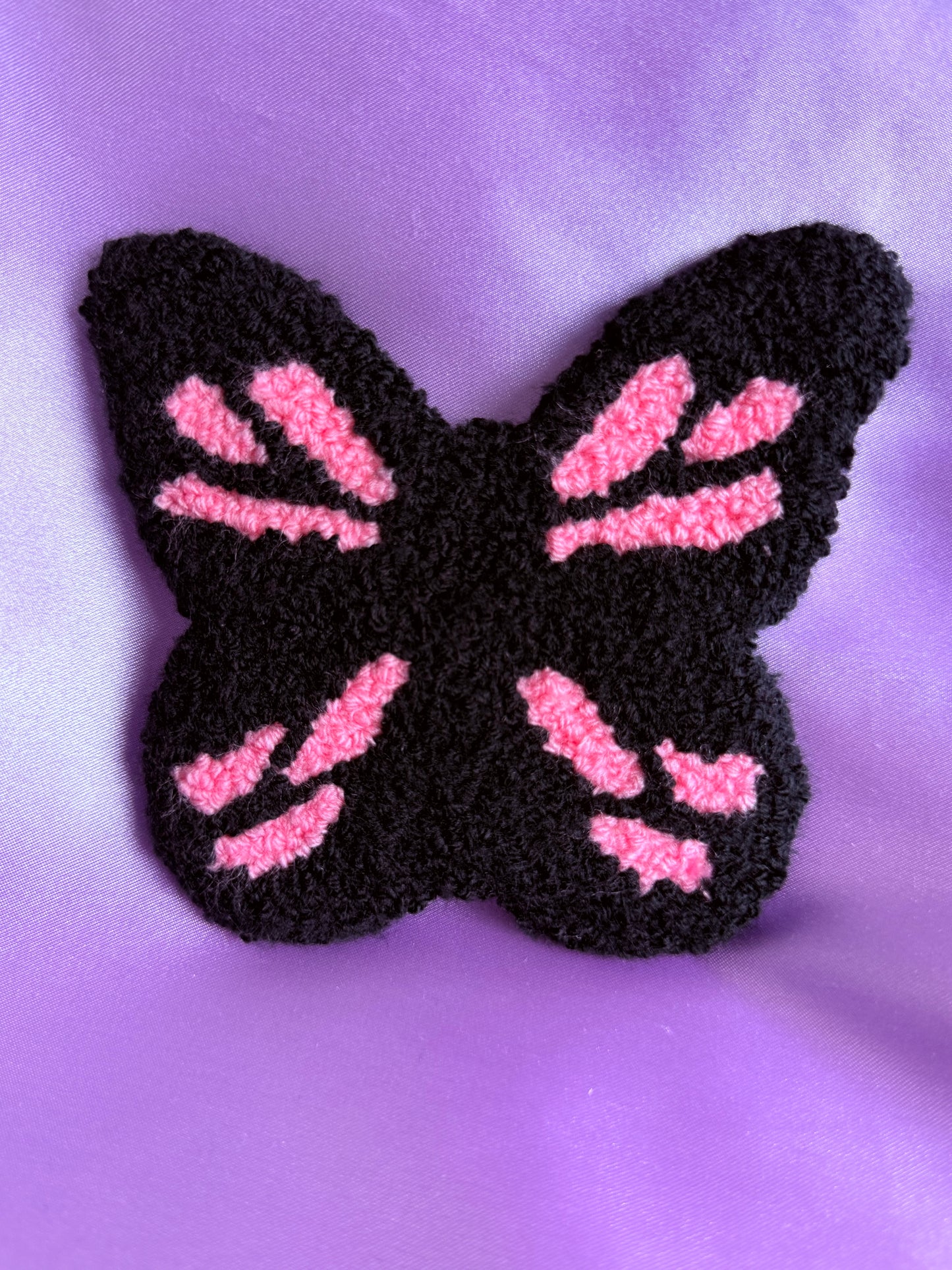 Butterfly Punch Needle Mug Coasters