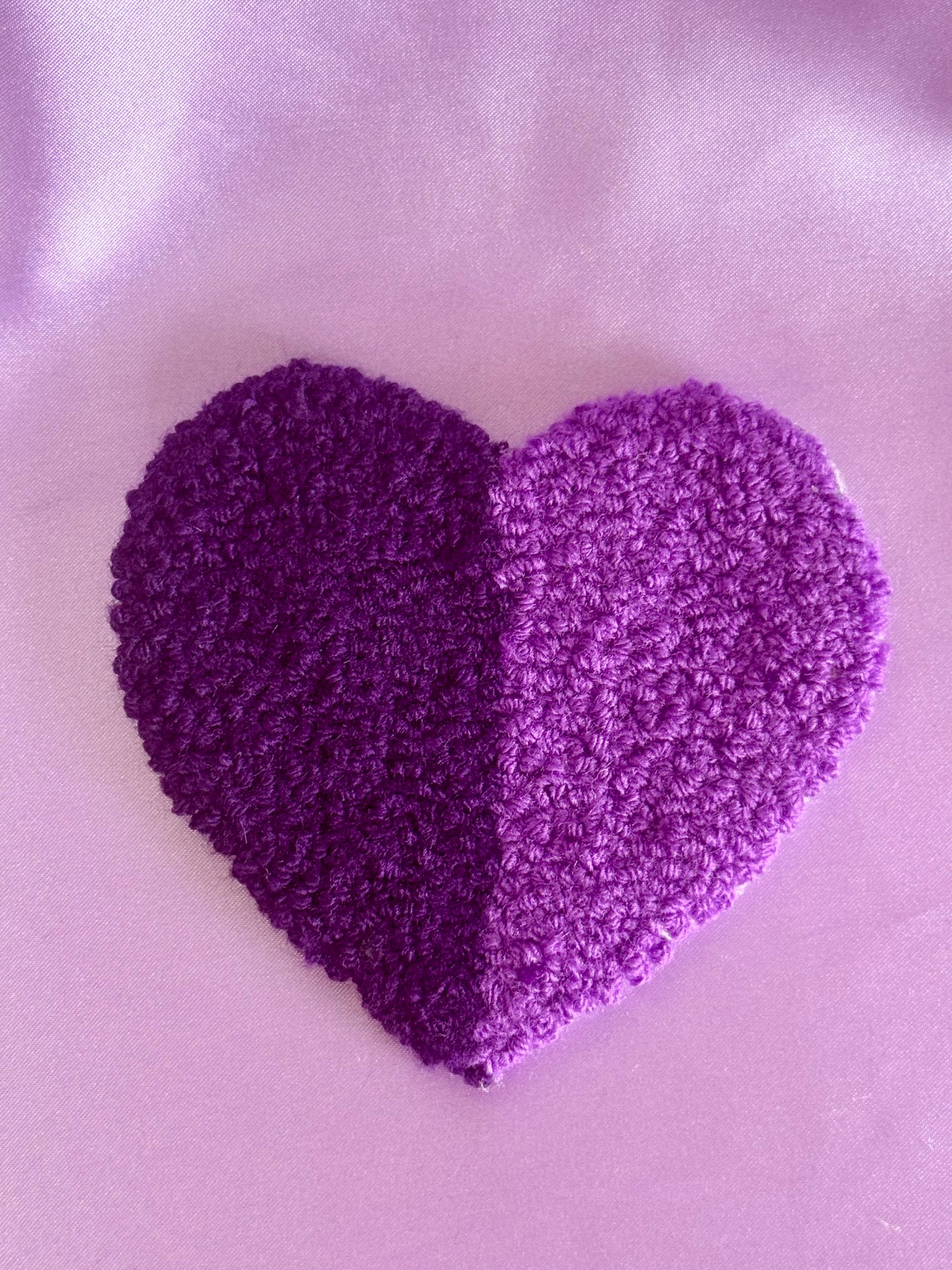 Heart Punch Needle Mug Coasters