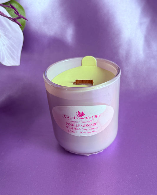 Pink Lemonade Handcrafted Soy Candle
