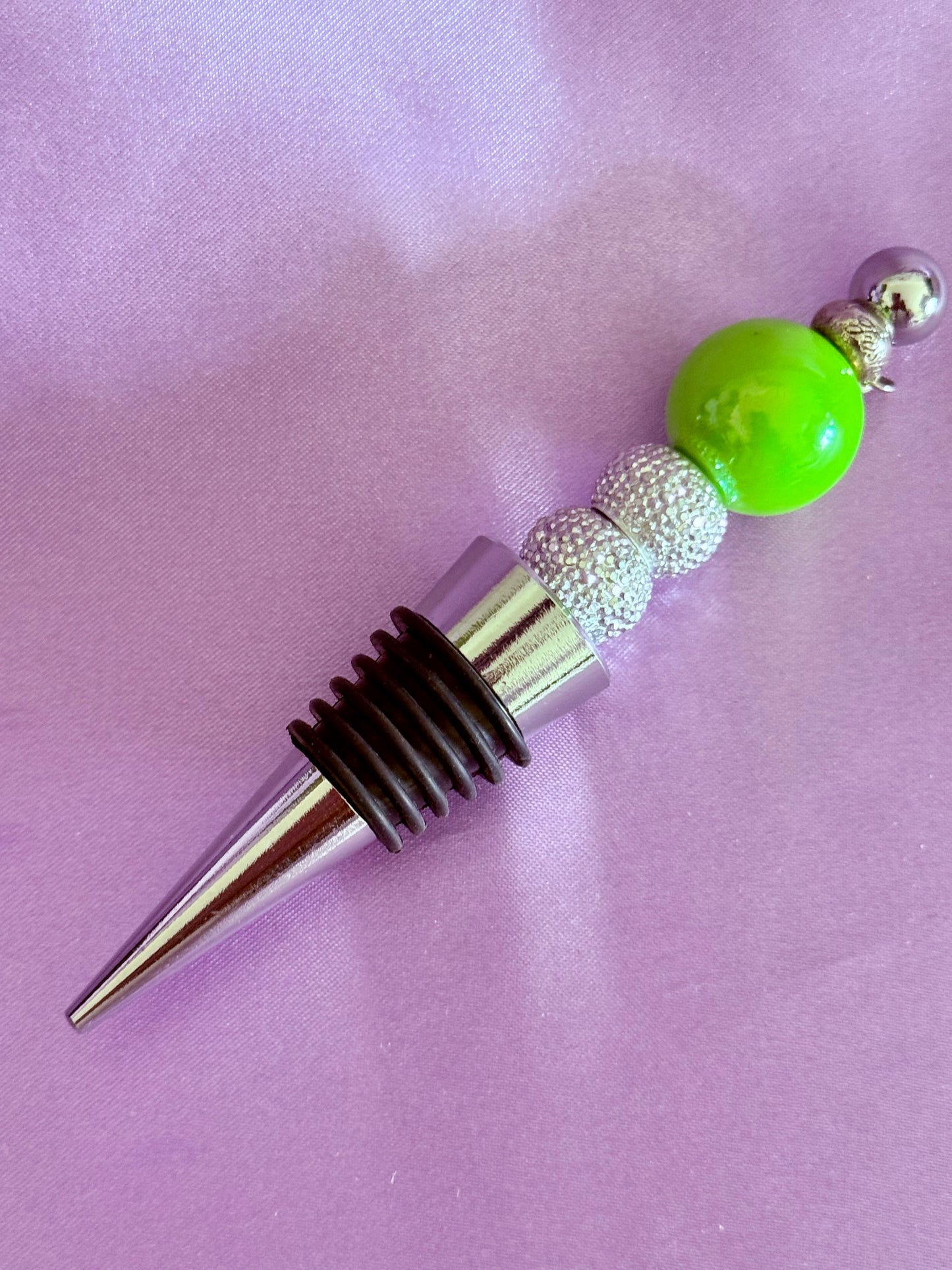 Beaded Wine Stopper