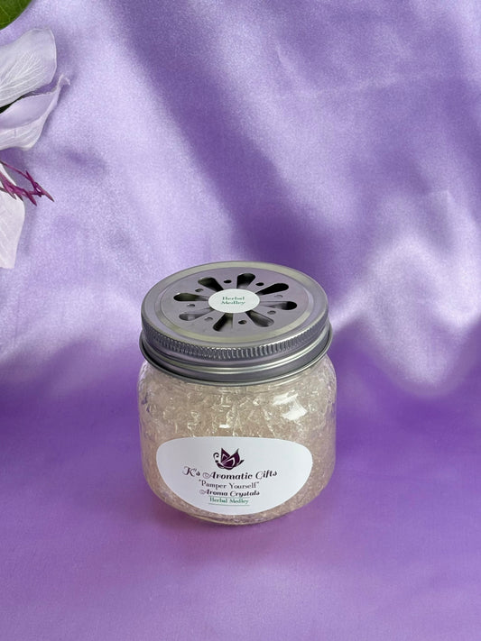 Herbal Medley 8 Oz Jar of Aroma Crystals