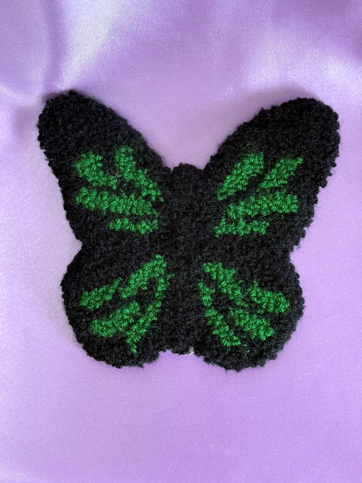 Butterfly Punch Needle Mug Coasters