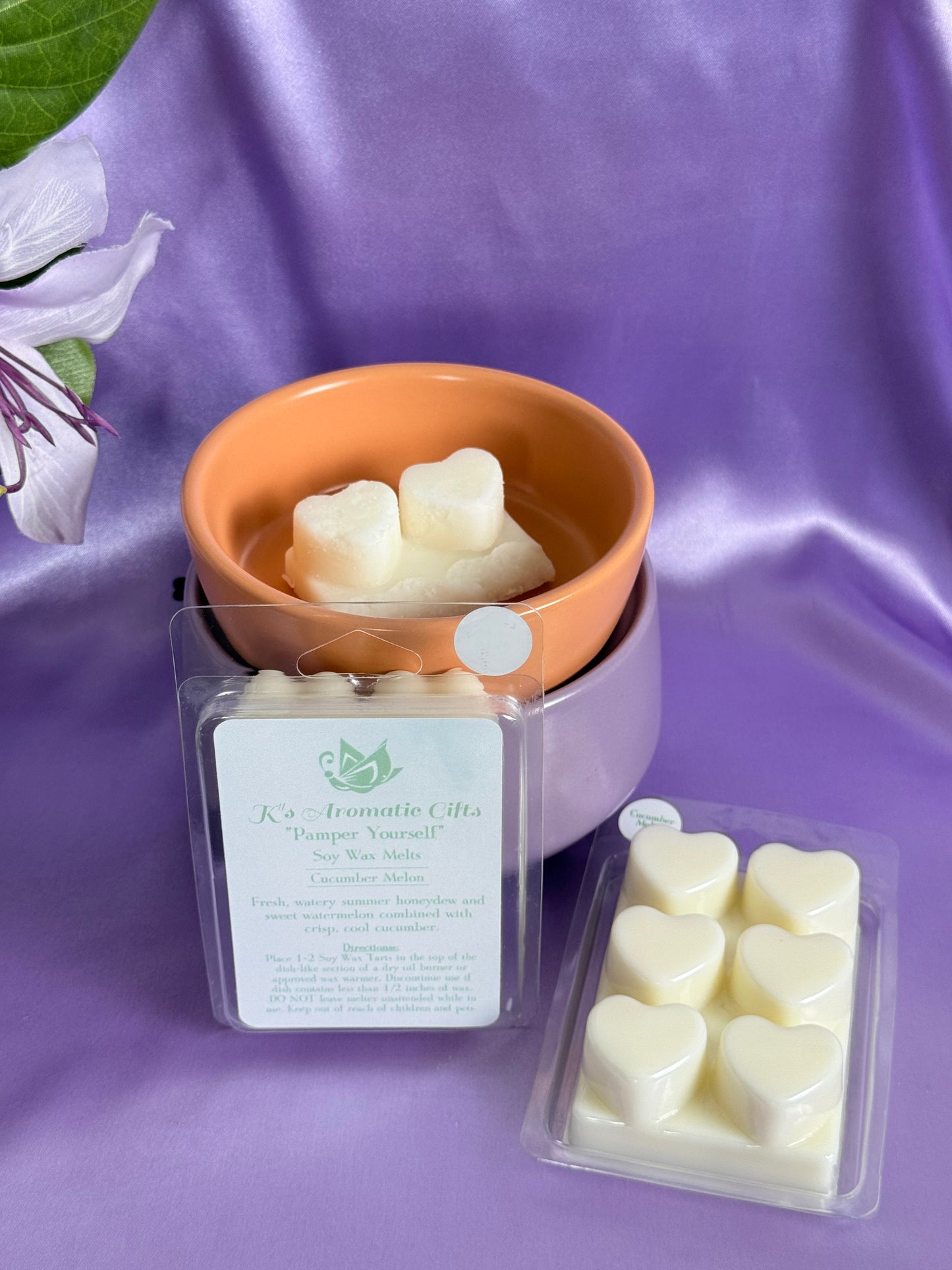 Cucumber Melon Handcrafted Soy Wax Melts