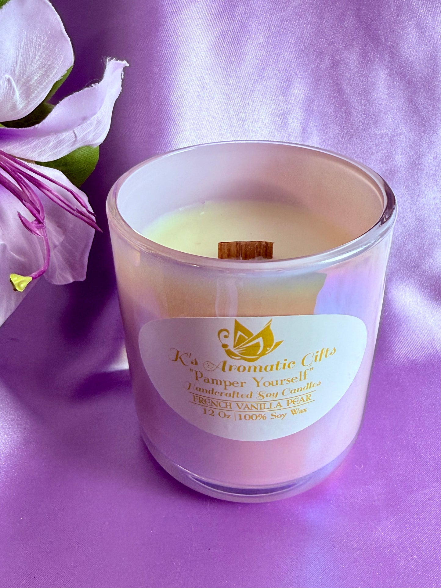 Cucumber Melon Handcrafted Soy Candle