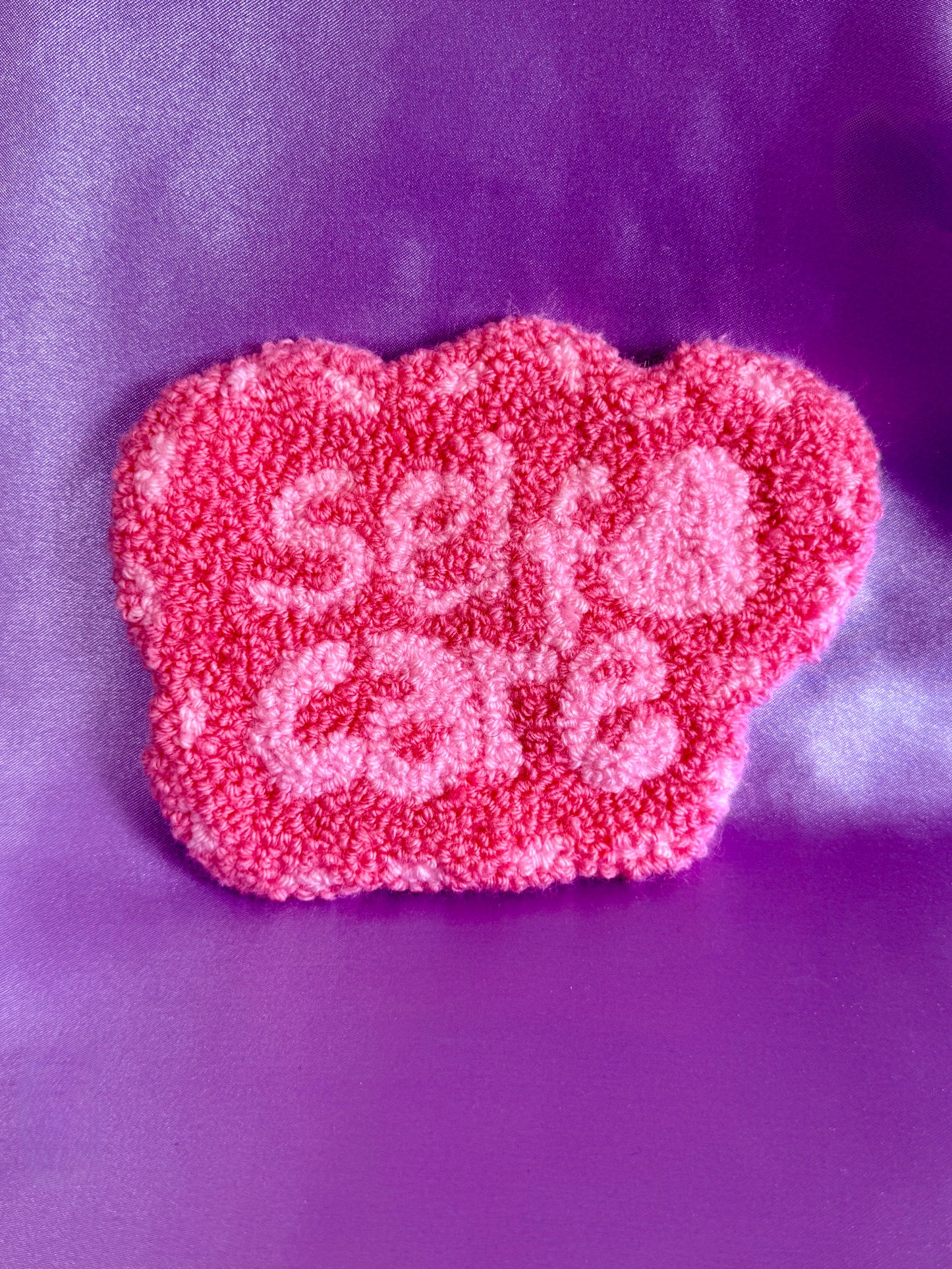 Self-Care Punch Needle Mug Coasters