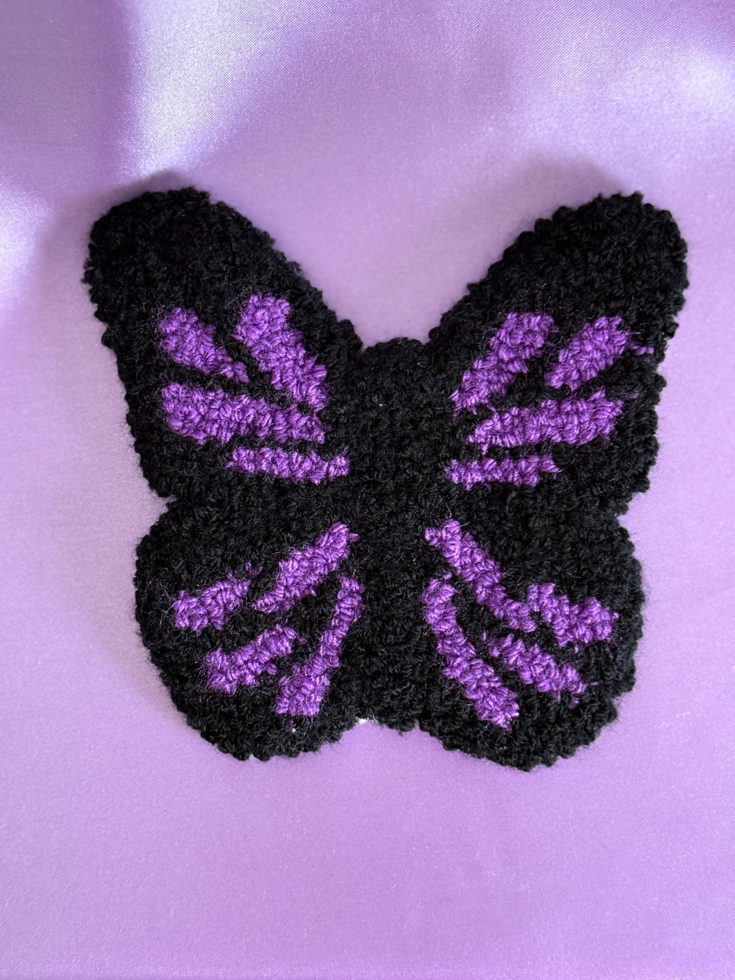 Butterfly Punch Needle Mug Coasters