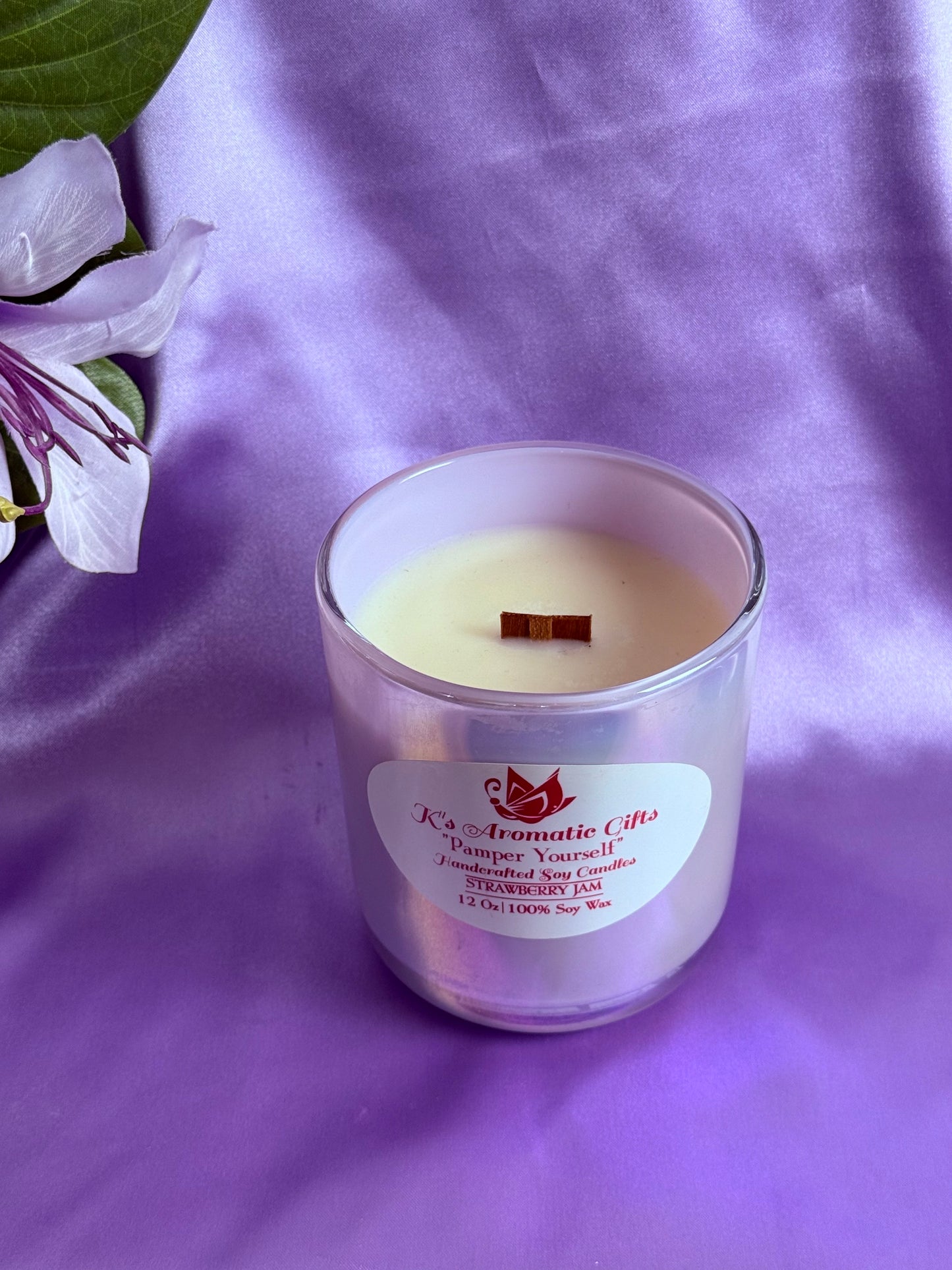 Strawberry Jam Handcrafted Soy Candle