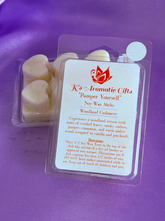 Woodland Cashmere Handcrafted Soy Wax Melts