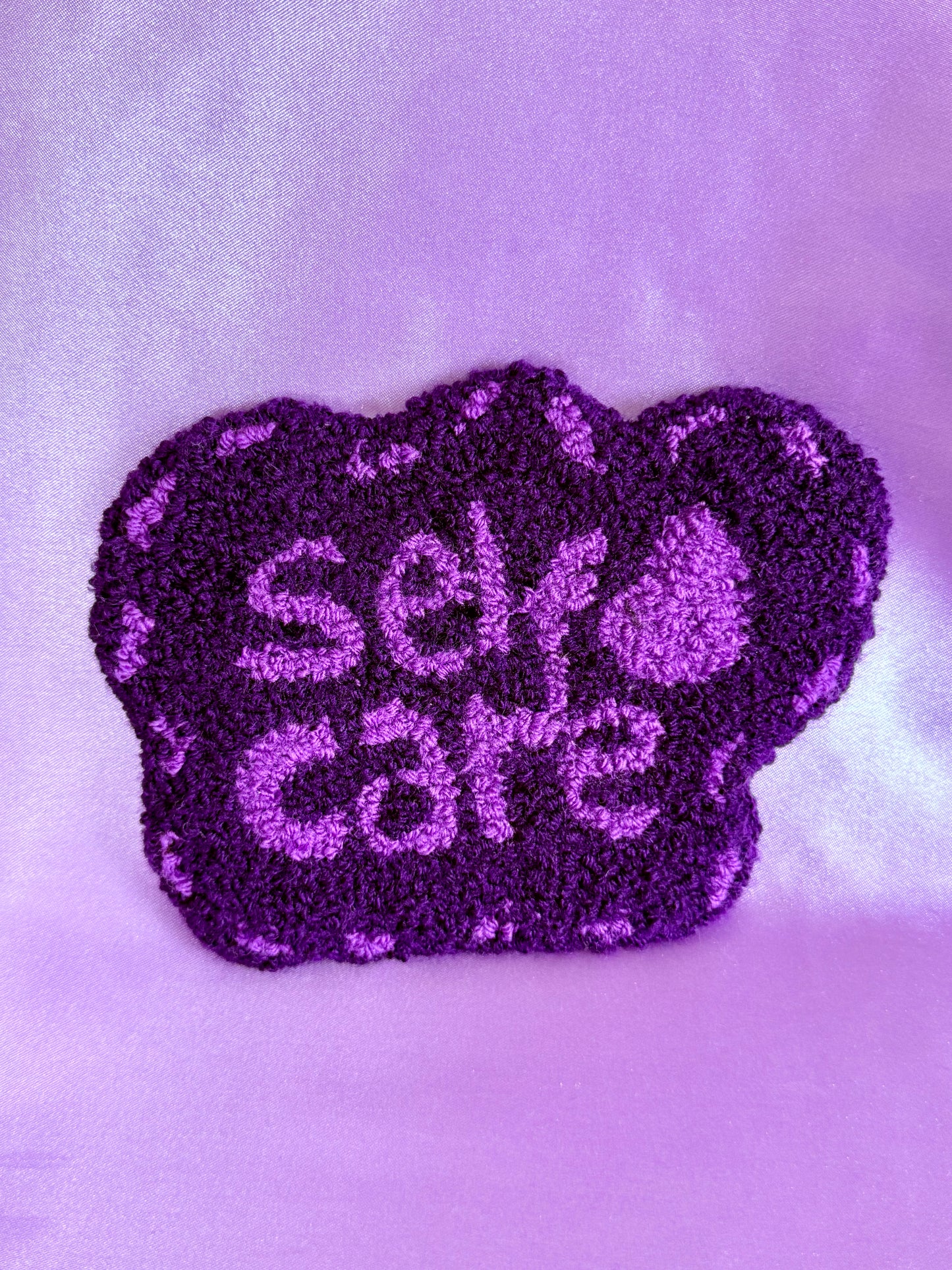 Self-Care Punch Needle Mug Coasters