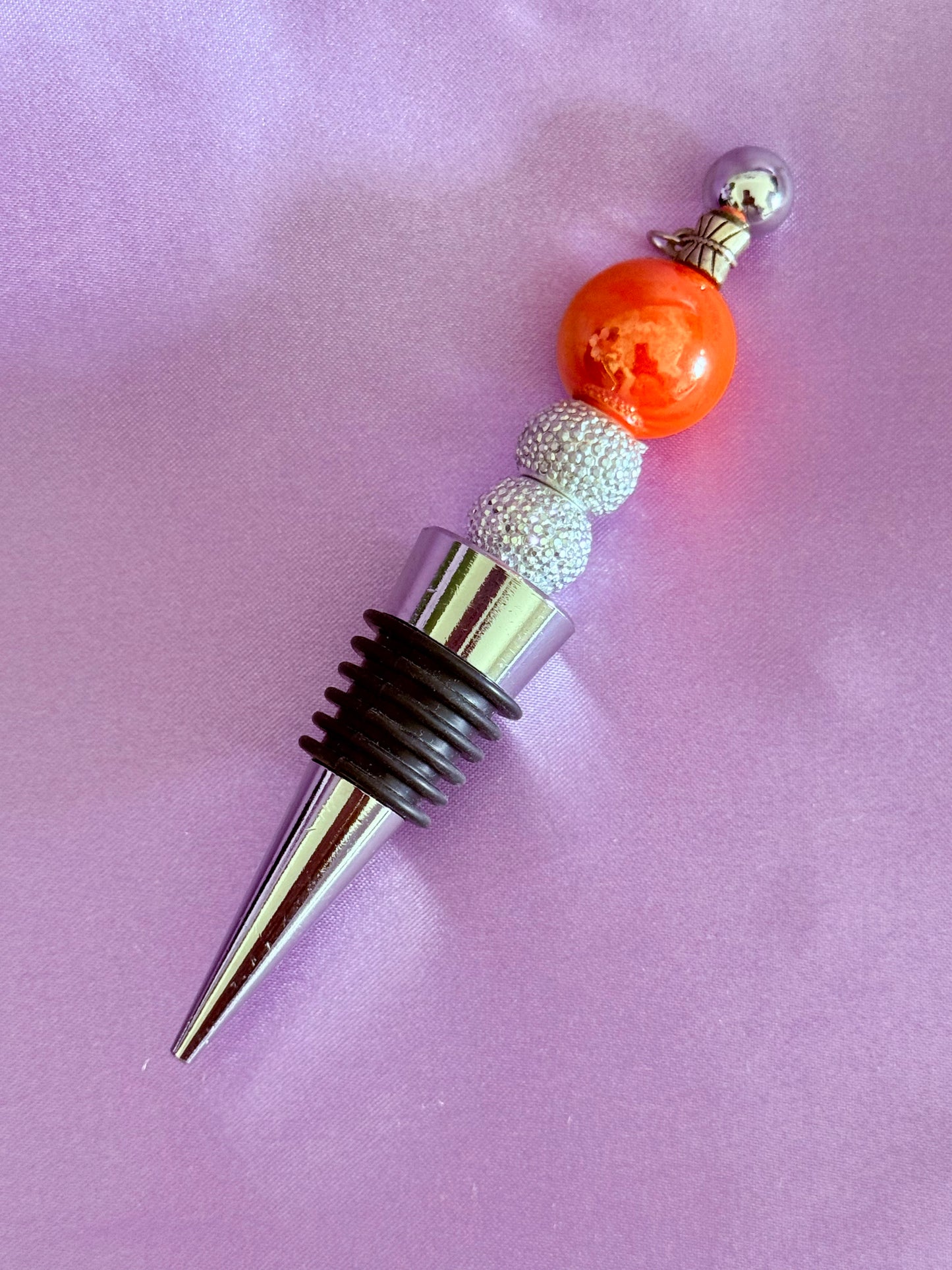 Beaded Wine Stopper