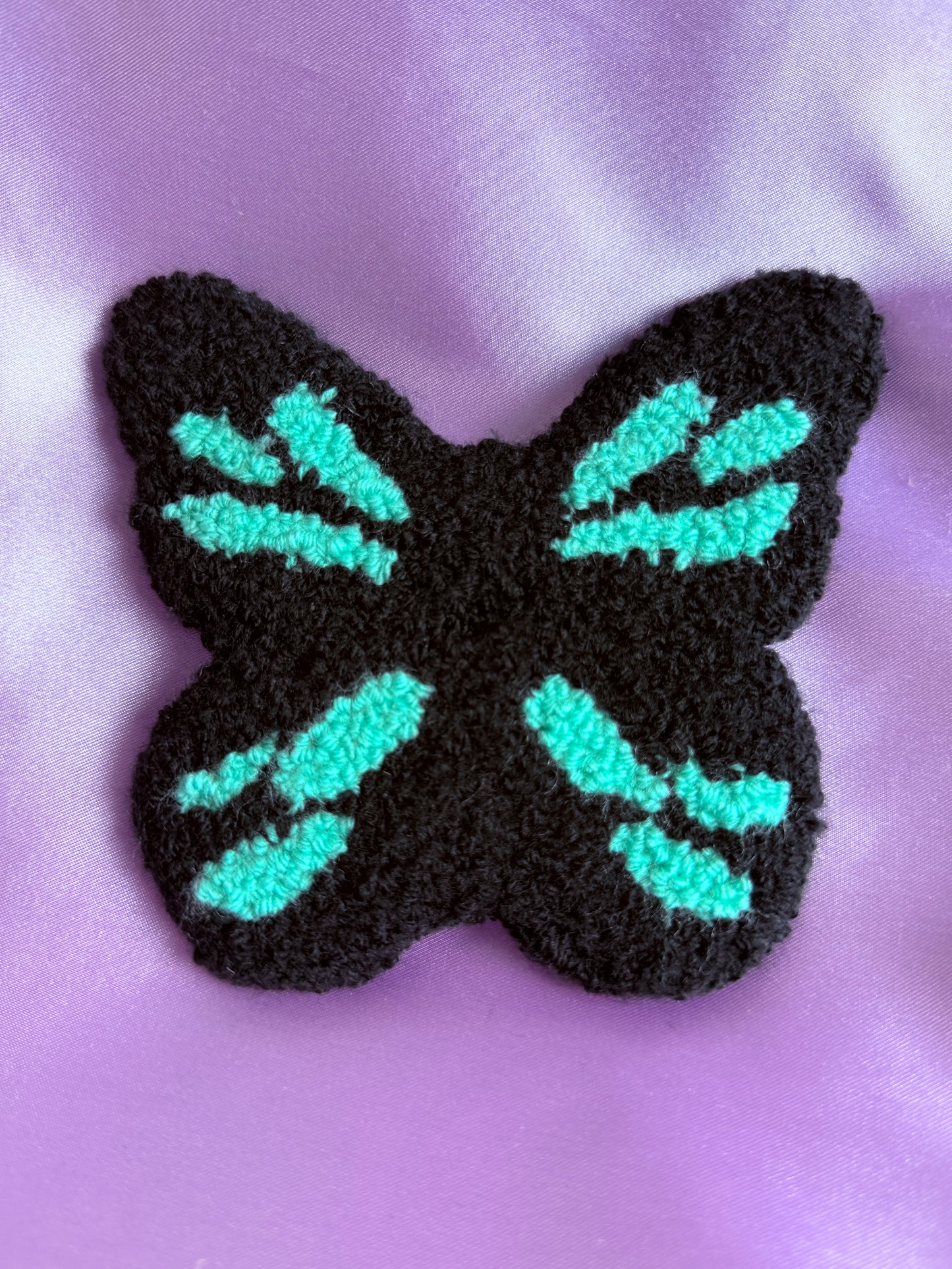 Butterfly Punch Needle Mug Coasters