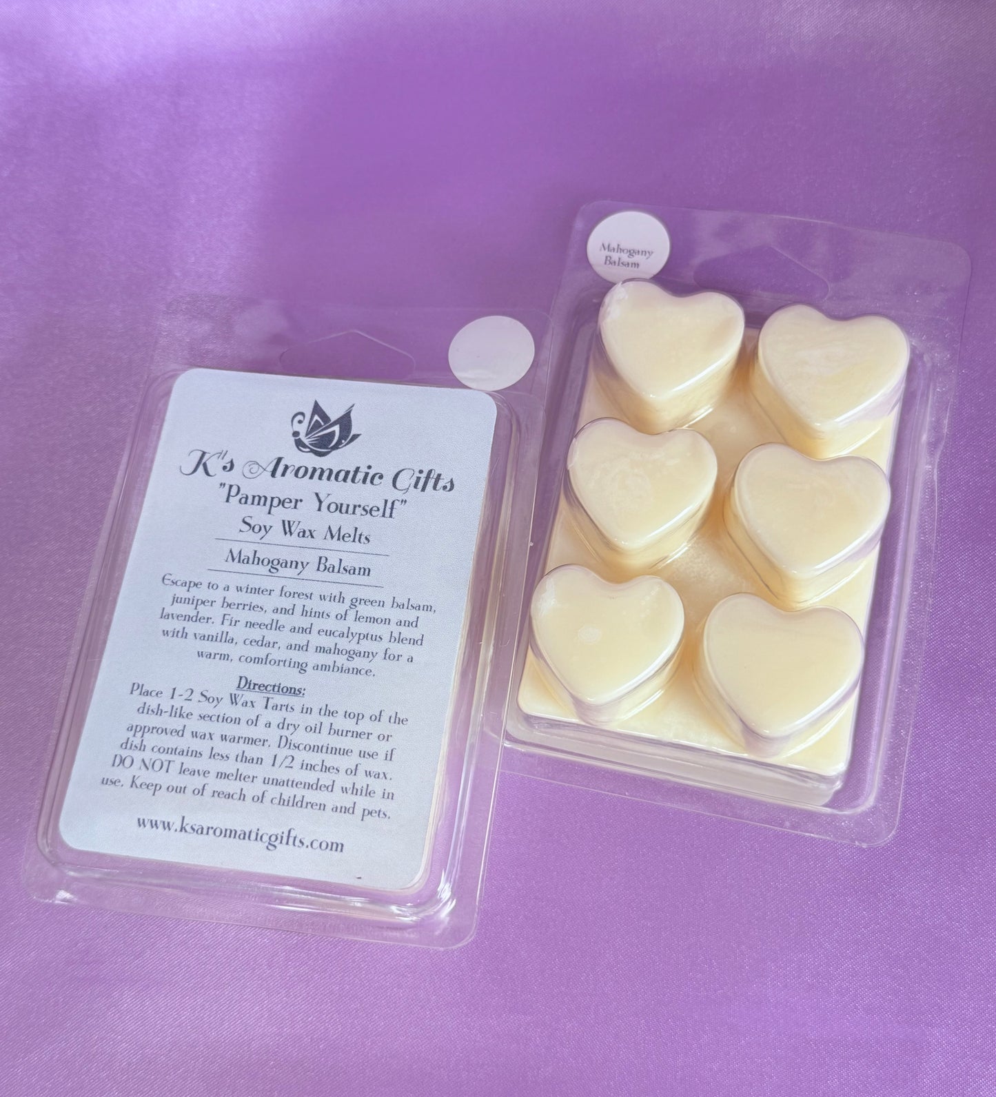 Mahogany Balsam Handcrafted Soy Wax Melts