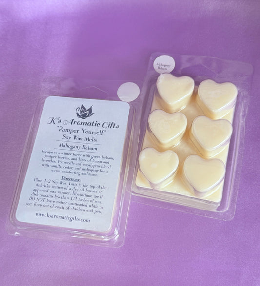 Mahogany Balsam Handcrafted Soy Wax Melts