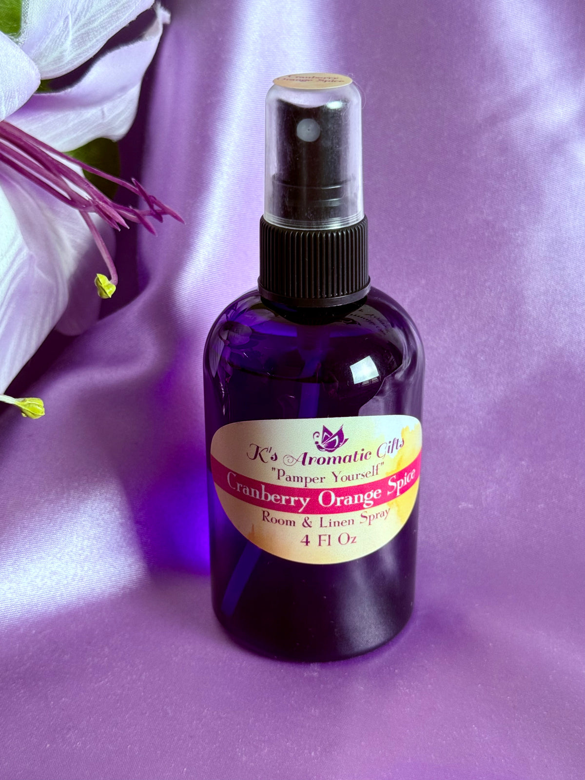 Cranberry Orange Spice Room and Linen Spray