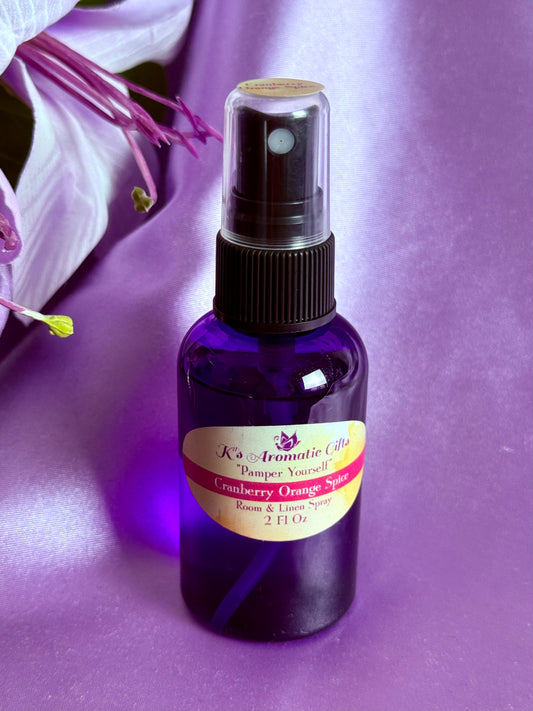 Cranberry Orange Spice Room and Linen Spray