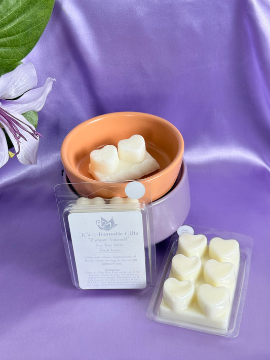 Fresh Linen Handcrafted Soy Wax Melts