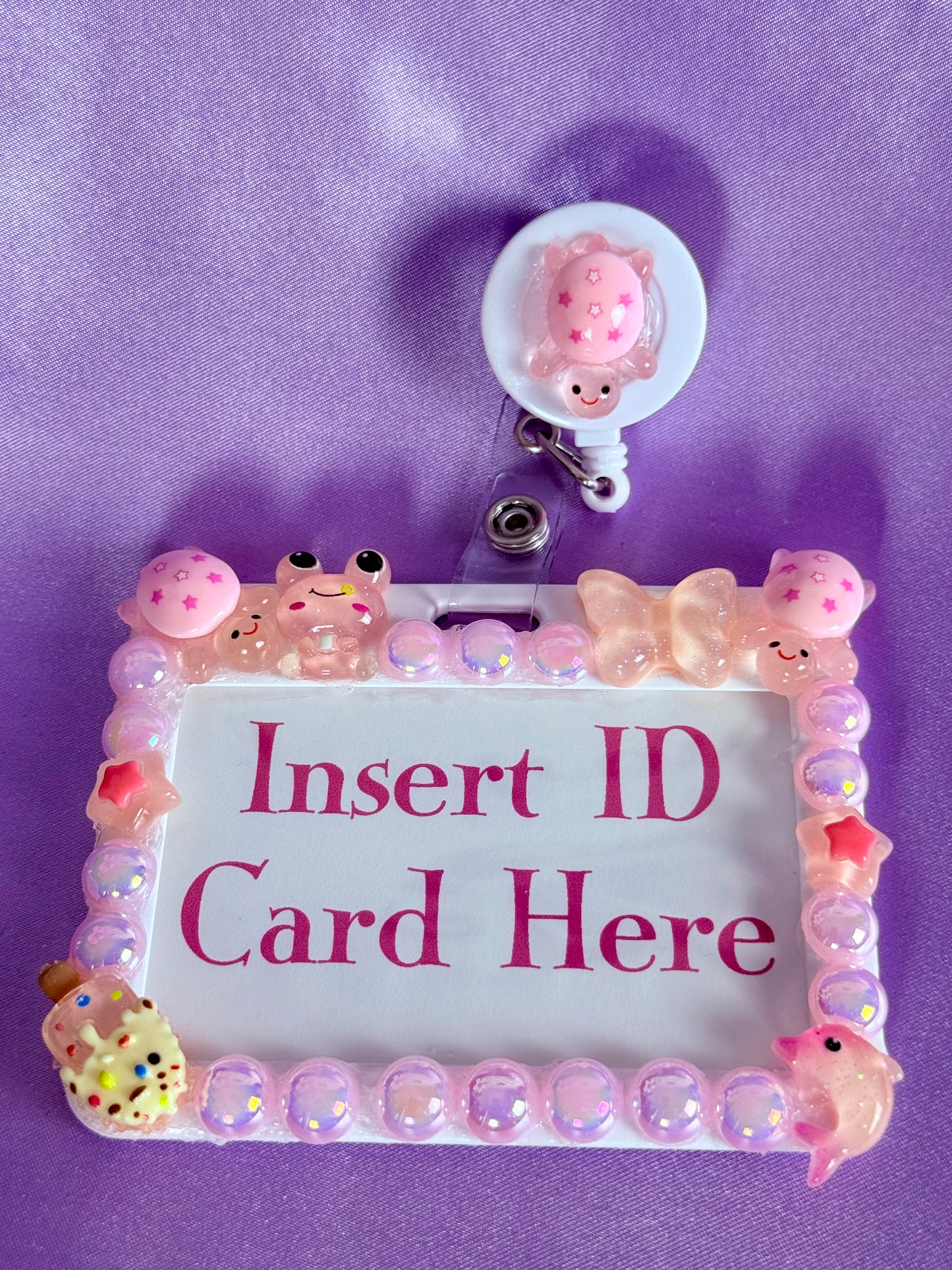 Beaded Badge Holder