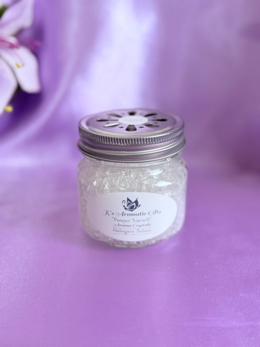 Mahogany Balsam 8 Oz Jar of Aroma Crystals