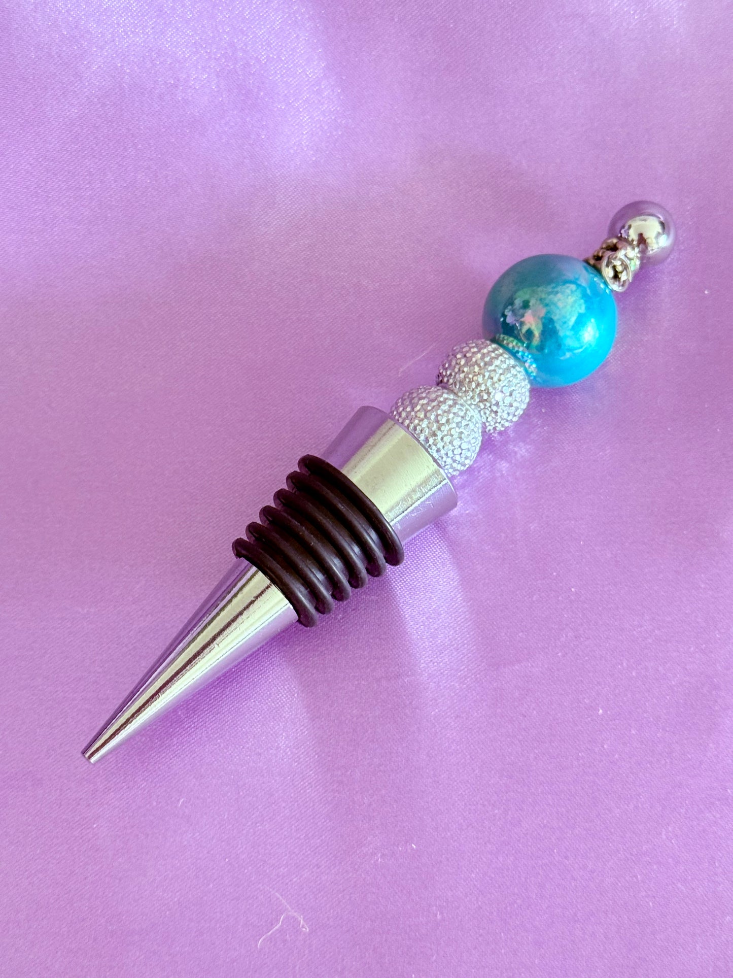 Beaded Wine Stopper