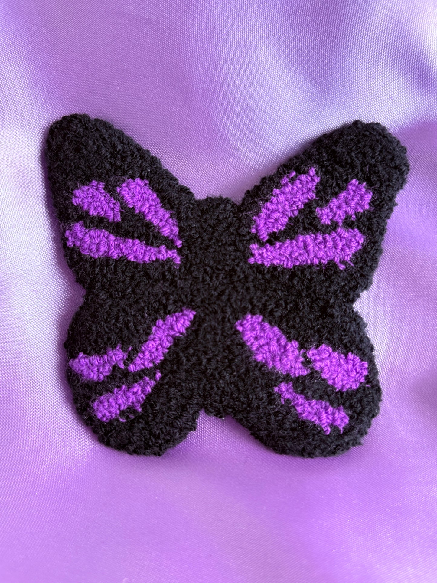 Butterfly Punch Needle Mug Coasters