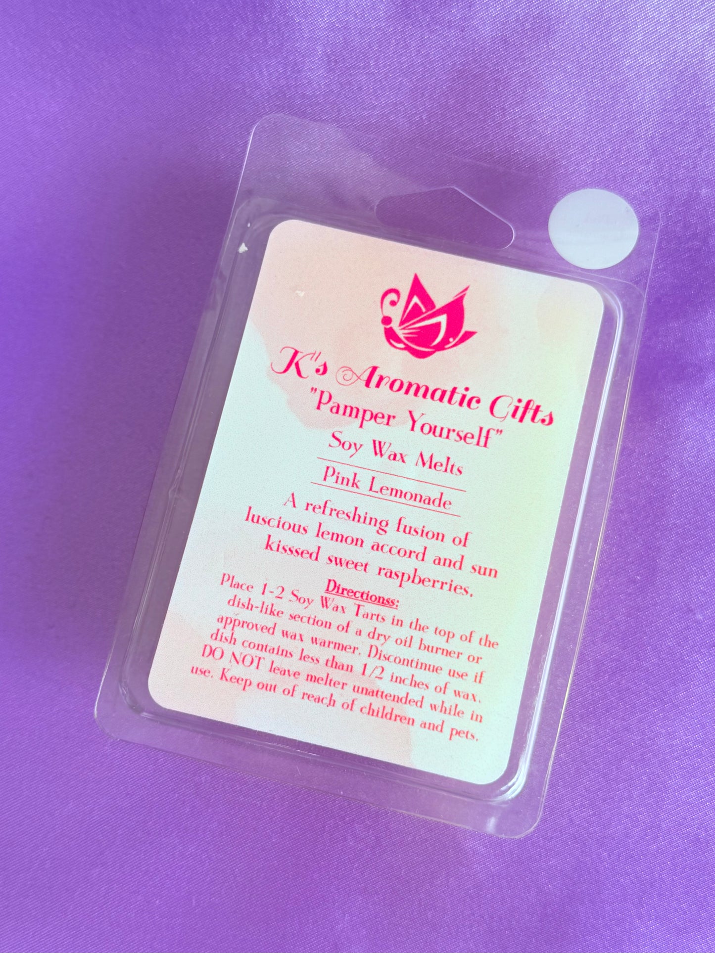 Pink Lemonade Handcrafted Soy Wax Melts