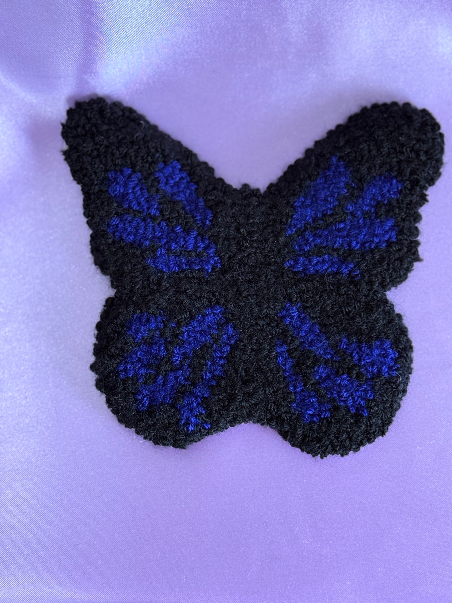Butterfly Punch Needle Mug Coasters