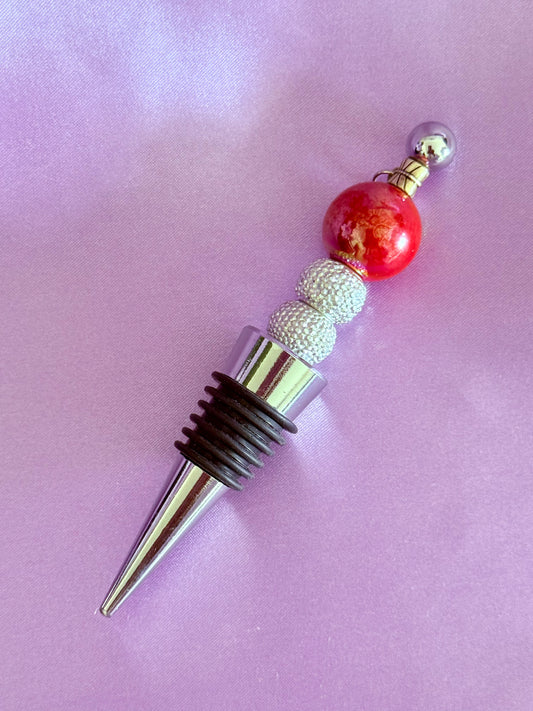 Beaded Wine Stopper