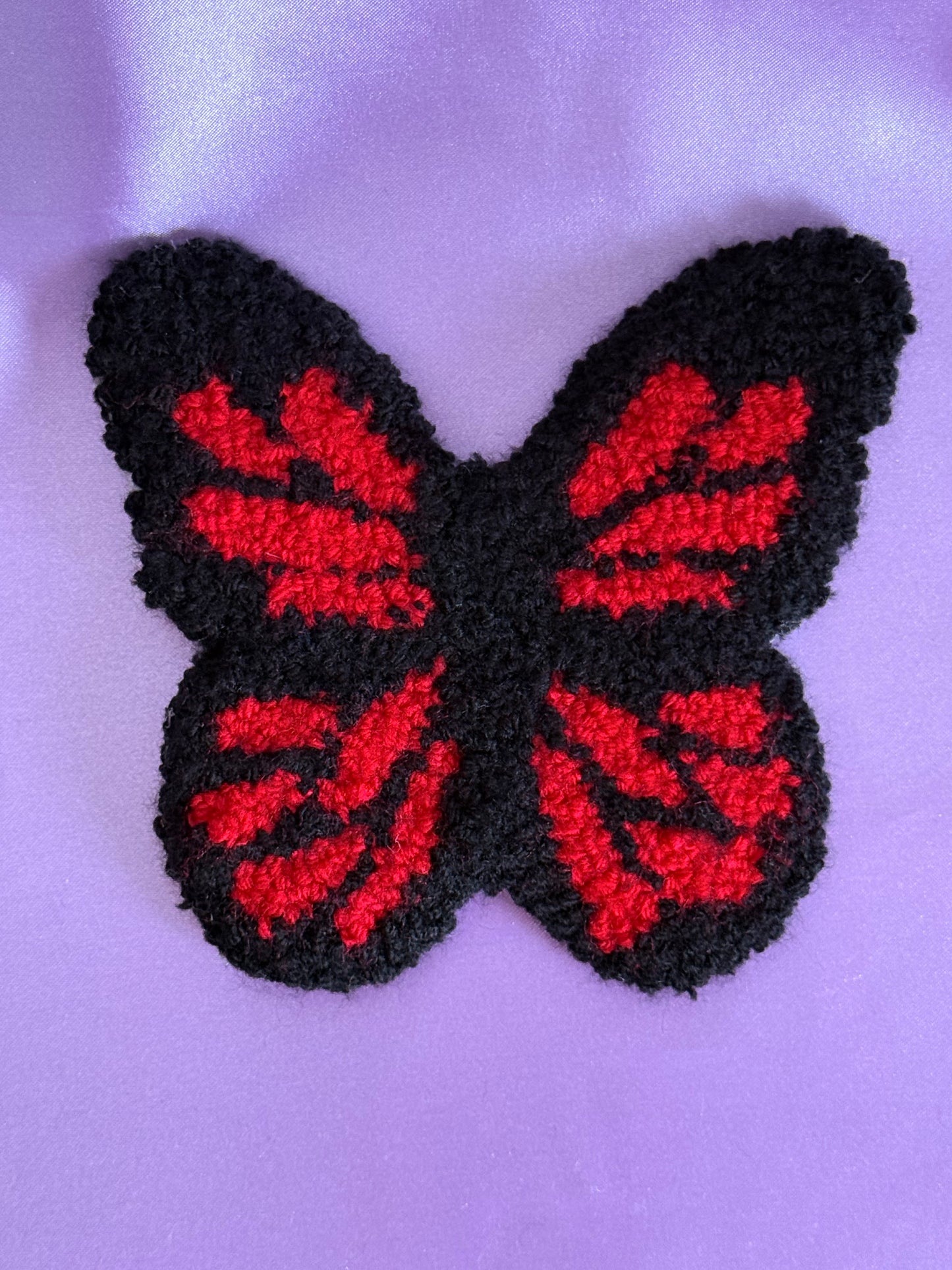 Butterfly Punch Needle Mug Coasters