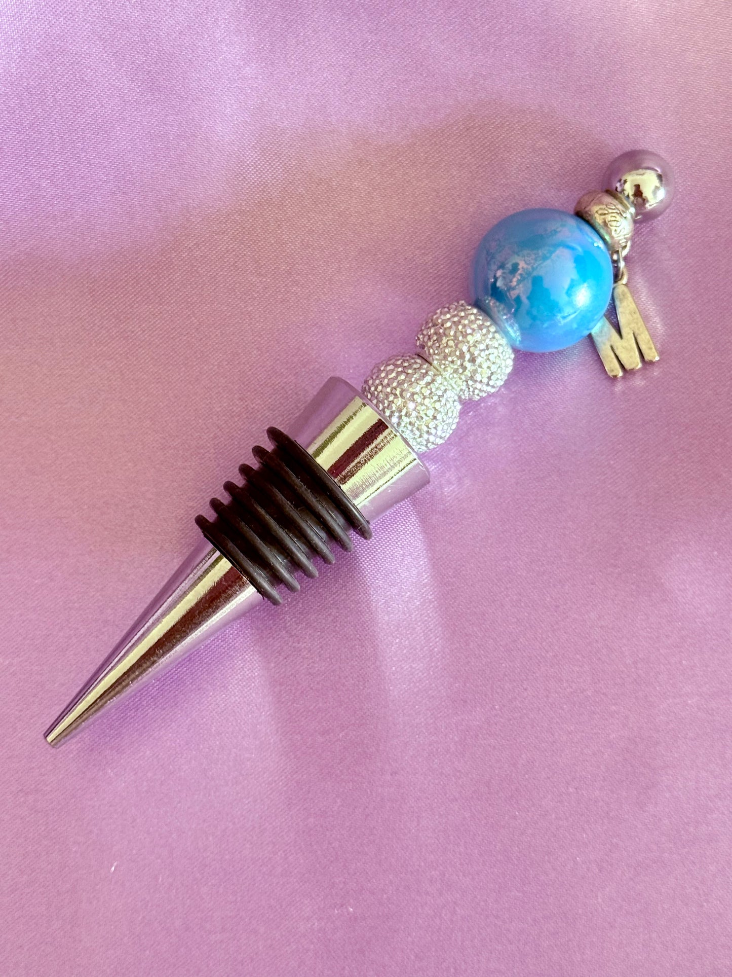 Beaded Wine Stopper