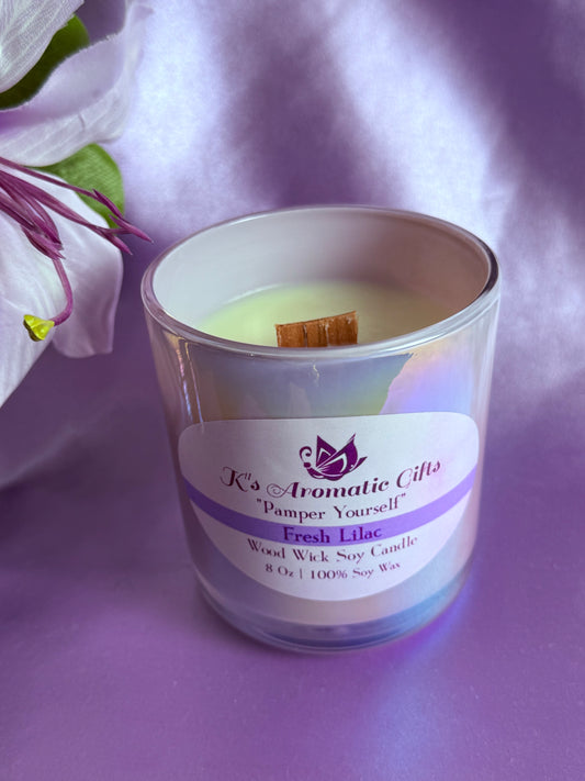 Fresh Lilac Handcrafted Soy Candle