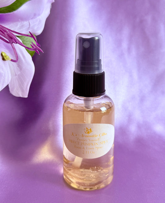 Sweet Pumpkin Spice Room and Linen Spray