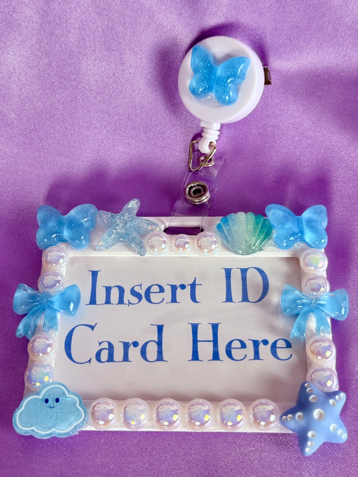 Beaded Badge Holder