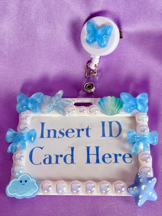 Beaded Badge Holder