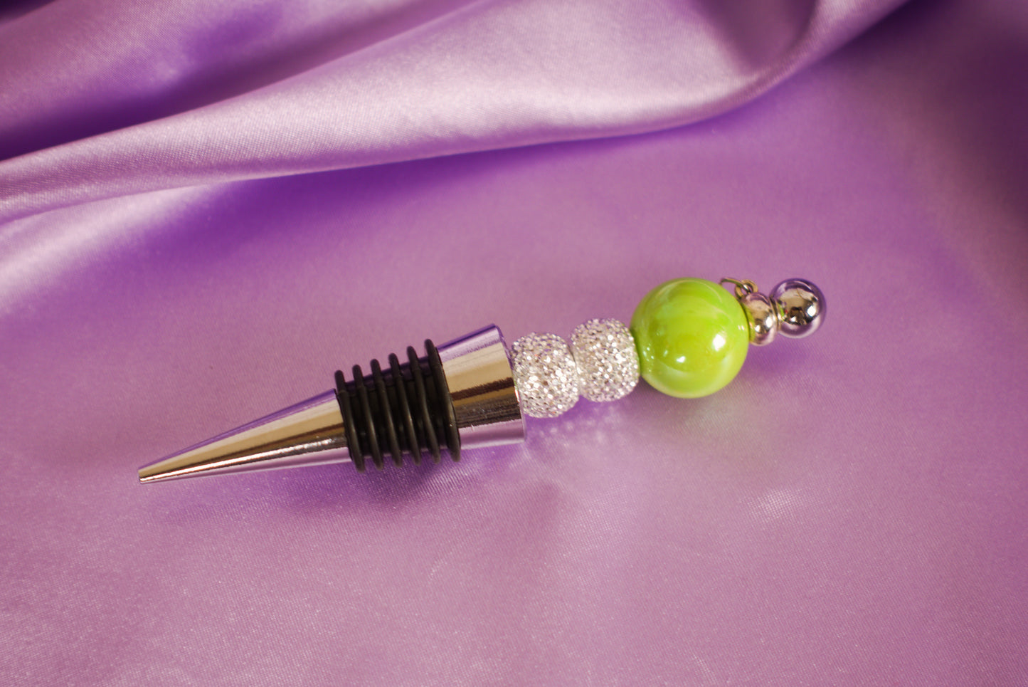 Beaded Wine Stopper