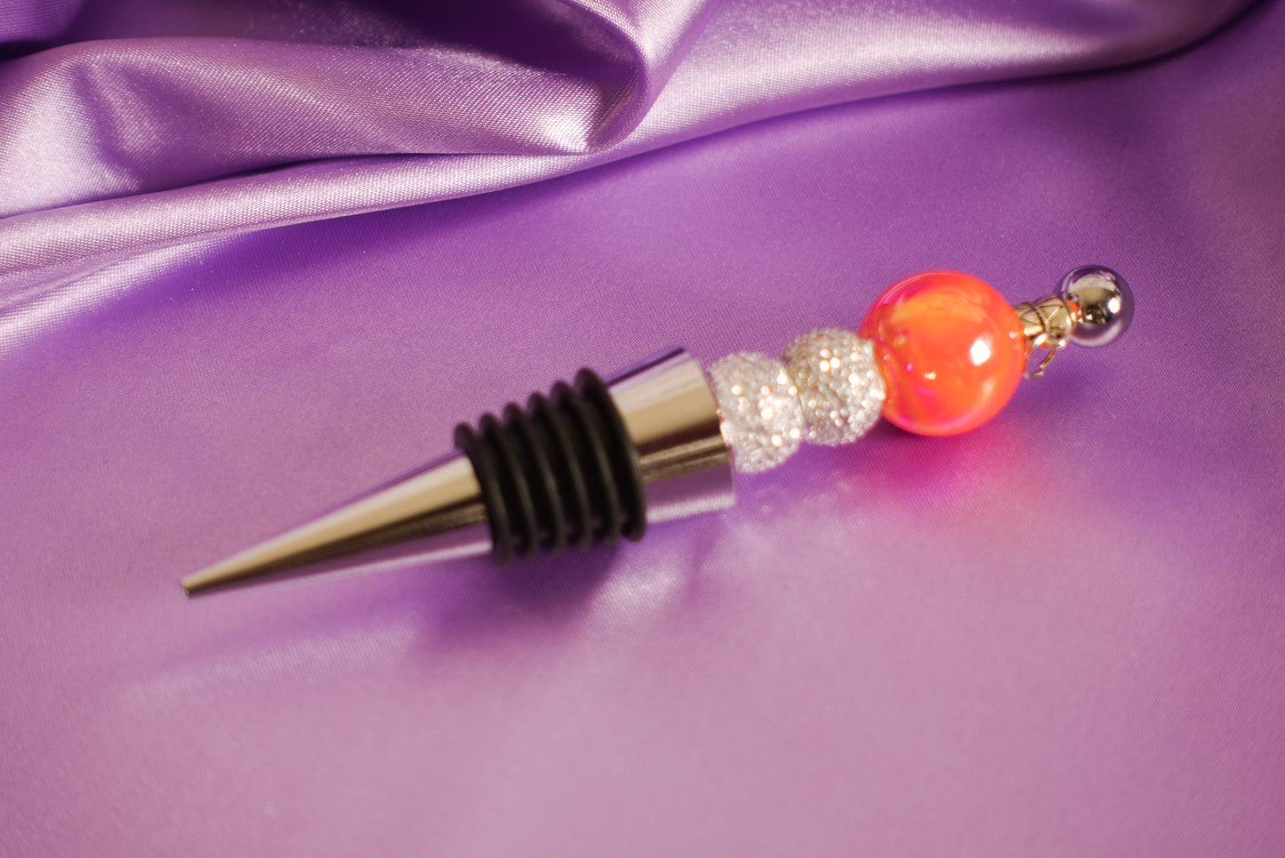 Beaded Wine Stopper