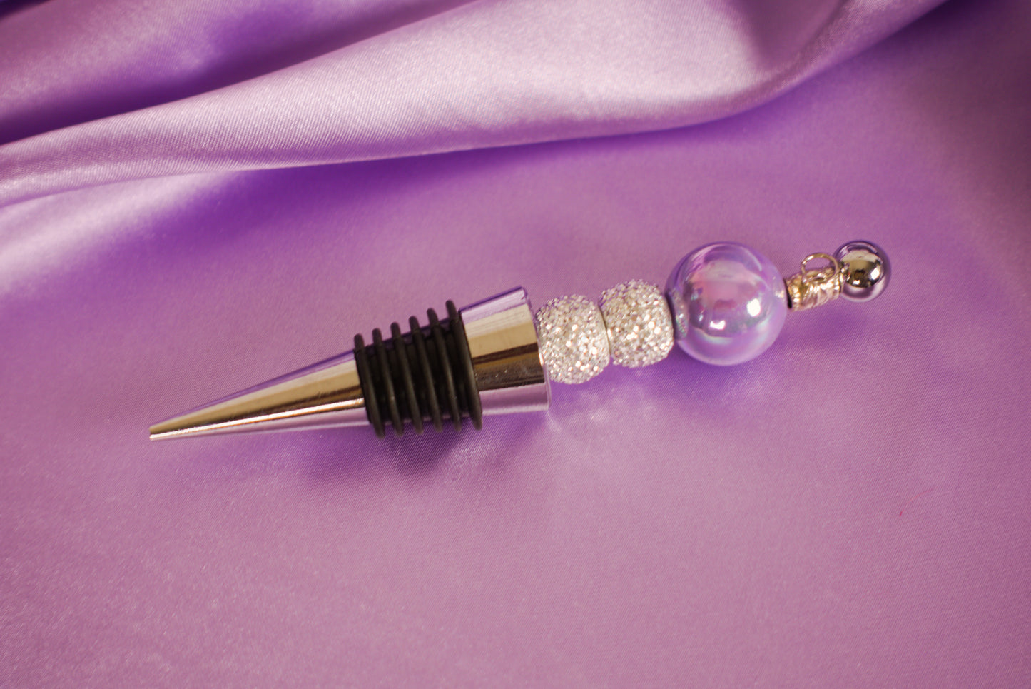 Beaded Wine Stopper