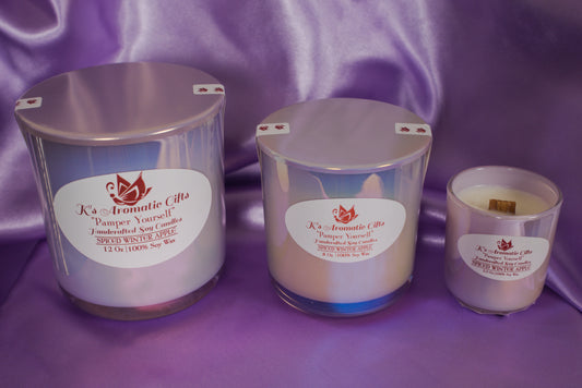 Spiced Winter Apple Handcrafted Soy Candle